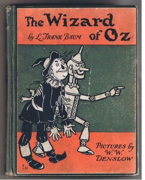 The Wizard Of Oz Frank Baum 1903 Bobbs Merrill 2nd Edition Ww Denslow