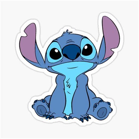 Stitch Sticker By Jerseyjules123 In 2021 Stitch Drawing Lilo And