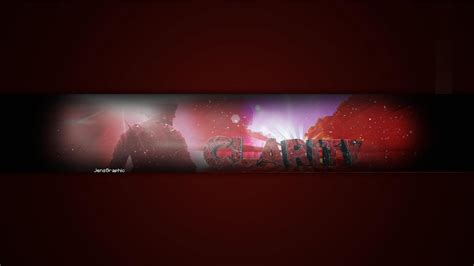 Red Youtube Banner Template Business