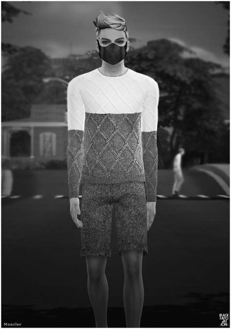 S4 Black Sweater At Black Le Sims 4 Updates