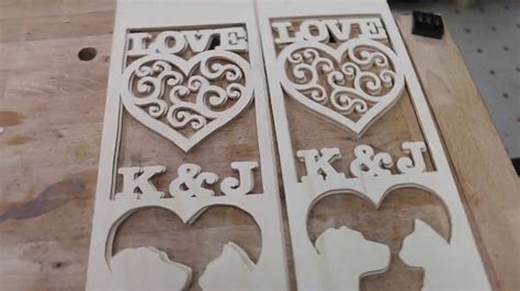 Handmade Valentine Luminary Cnc Vs The Scroll Saw Youtube