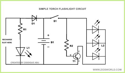 String led circuit diagram constant current power supply. Home Made Bright White LED Torch Flashlight Circuit ...