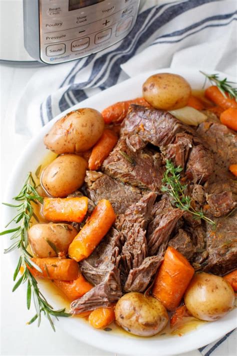 Fast and easy but absolutely rich and wipe out the instant pot (no need to clean it) and put it back in the instant pot and then follow the directions in the recipe below to. Instant Pot Pot Roast - Best Instant Pot Chuck Roast Recipe
