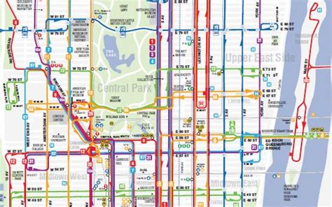 Bus In Nyc Map Robyn Christye