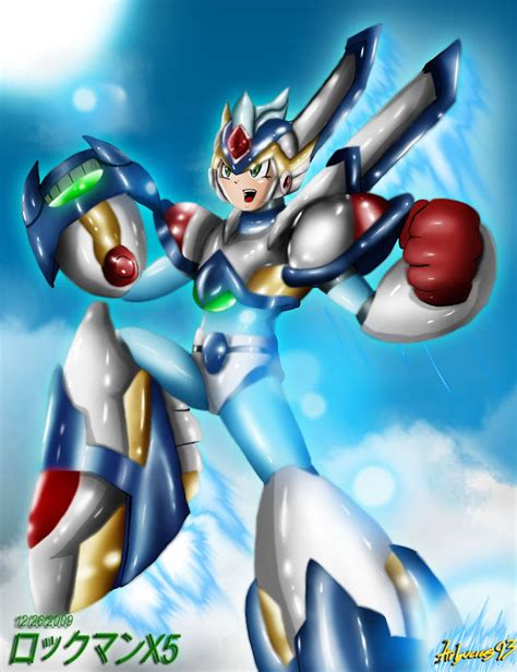 Mmx5 Falcon Armor By Shinobi Gambu On Deviantart