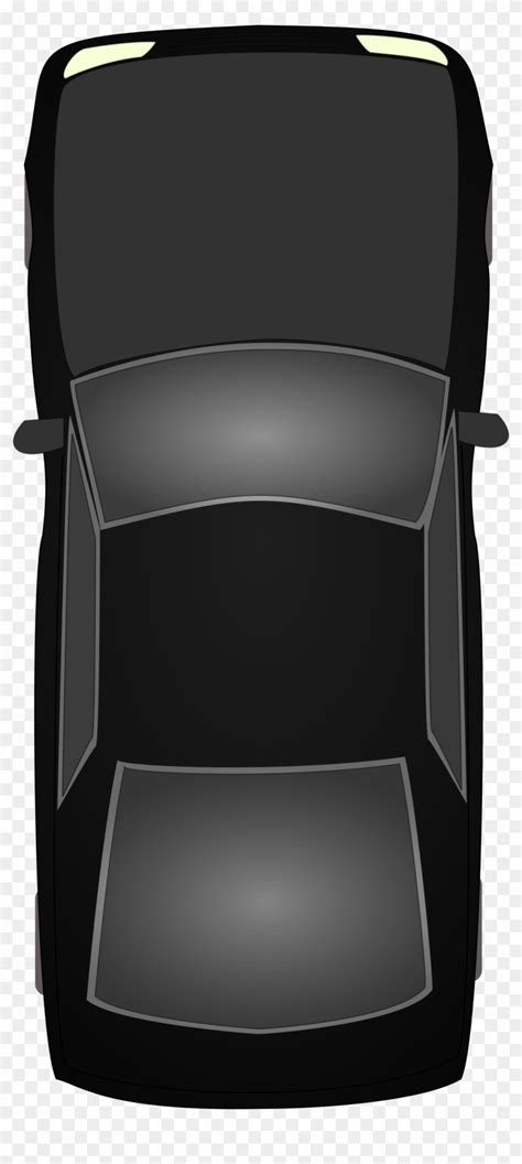 Black Car Topview Vector Transparent Library Top View Of Car Png Png