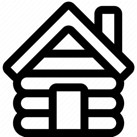 Cabin Forest Home House Log Remote Wood Icon Download On Iconfinder