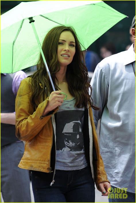 Megan Fox Hold Hands With Her Co Star Alan Ritchson While Filming A Scene For Their Movie