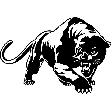 Download Panther Wall Car Sticker Decal Black Hq Png Image Freepngimg