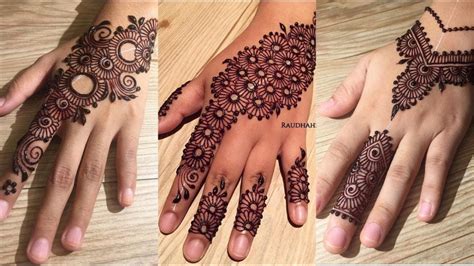 60 Mehendi Designs For Eid Including Flower Mehendi Designs