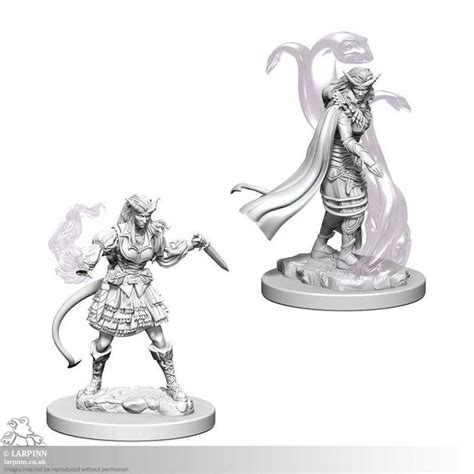 Nolzurs Marvelous Unpainted Minis Female Tiefling Sorcerers Miniatures