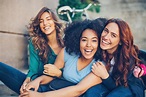Multi-ethnic group of girls laughing | HIVE