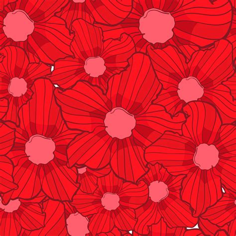 Flower Seamless Pattern Flower Background Texture Floral Seamless