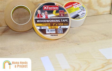 4 Best Double Sided Tapes For Woodworking 2024