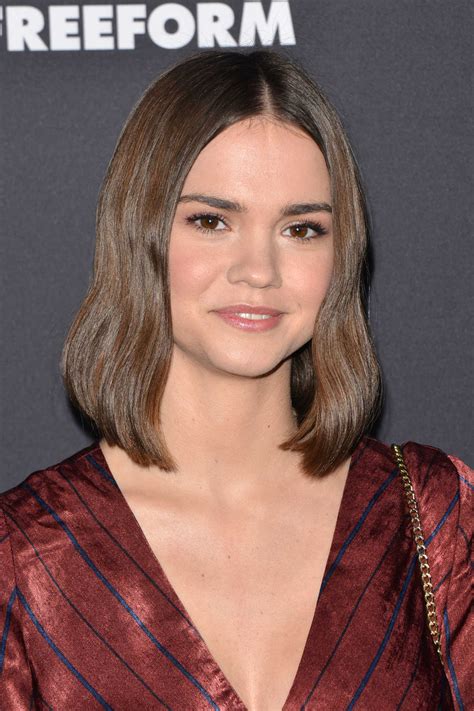 Maia Mitchell At Freeform Summit In Hollywood Celebsla Com