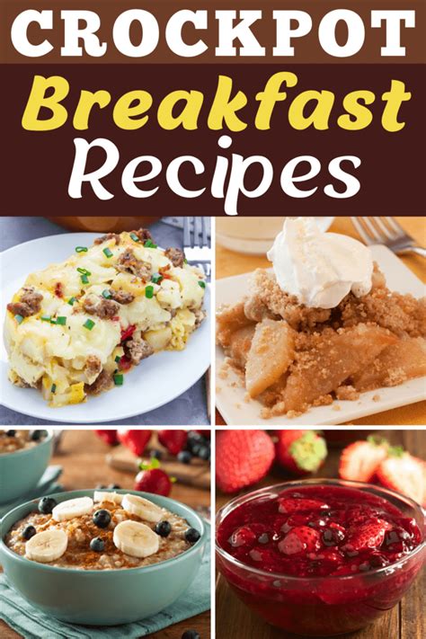 30 Overnight Crockpot Breakfast Recipes Insanely Good