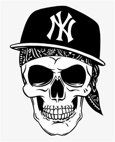 Skull Hiphop Freetoedit Hip Hop Rap 684x935 Png Download Pngkit