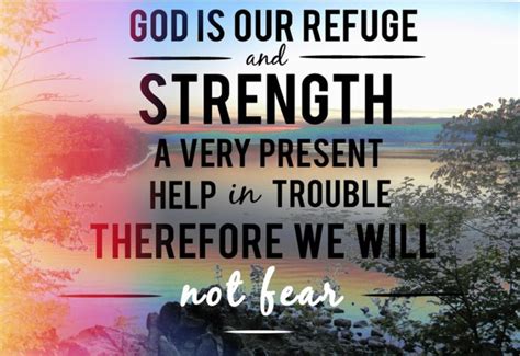Psalm 46: God is our refuge and strength, a very present help in ...