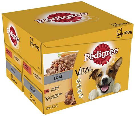 This means that both wet and dry food can provide your dog with all important nutrients, vitamins and minerals, as long as the ingredients are of a high quality and the composition is right. Pedigree Wet Dog Food for Adult Dogs 1 Plus Mixed ...