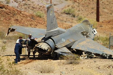 Air Force No Risk Of Chemical Leak From F 16 Fighter Jet Crash North