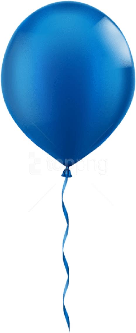 Free Png Download Single Blue Balloon Png Images Background Blue