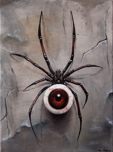 Speyeder By Christian Edler Acrylicoil On Canvas 2012 Spider Art