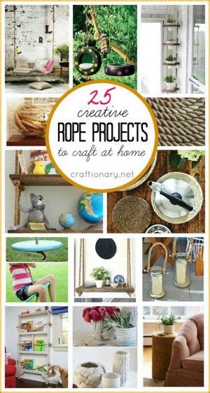 25 Creative Diy Rope Projects To Craft At Home Craftionary Rope