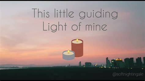 This Little Guiding Light Of Mine Christian Songs And Hymns Lyrics