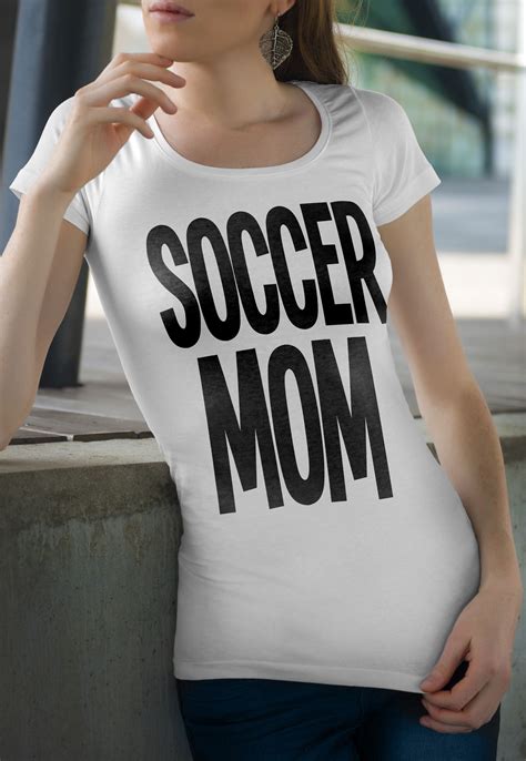 soccer mom t shirt avalable in 4 colours soccer mom soccer girl mom tshirts