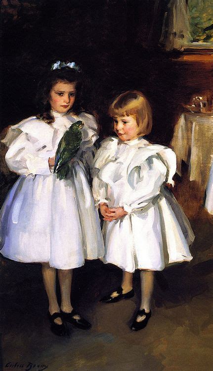 Duets Sisters Twins And Groups Of Two In Art And Vintage Photos Cecilia Beaux Gertrude And