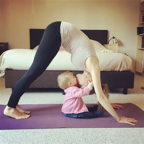 Mommy Baby Yoga Outfits Captions Trend