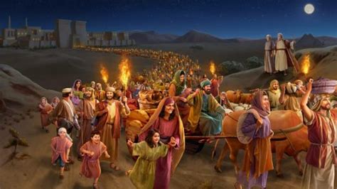 The Leading Of Israelites By Moses Classnotesng