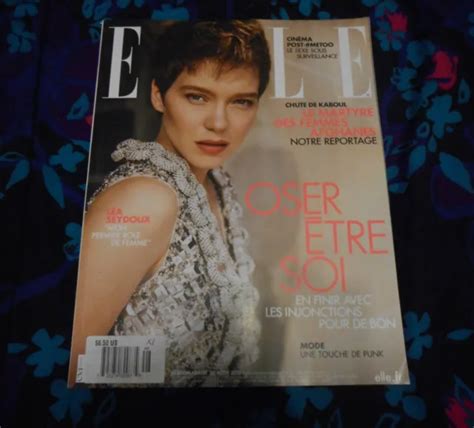 Lea Seydoux French Elle Magazine August 2021 French Text 2500
