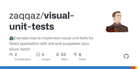 Github Zaqqazvisual Unit Tests 🏞example How To Implement Visual