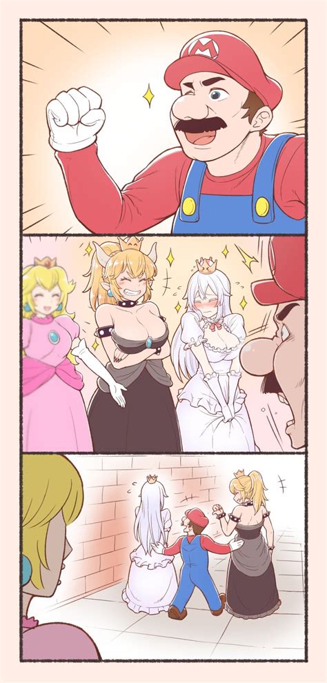 Mario Chose Wisely Bowsette Know Your Meme