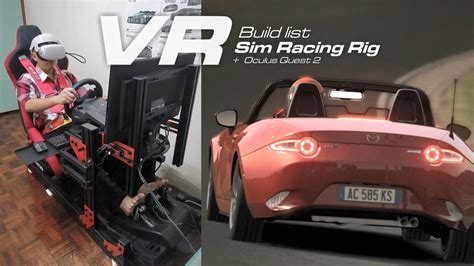VR Sim Racing Rig Oculus Quest 2 build Assetto Corsa Nürburgring
