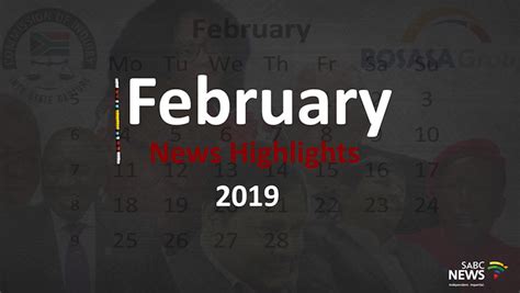 February 2019 Sabc News Highlights Sabc News Breaking News Special