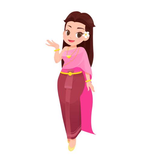 Best Thai Greeting Illustrations Royalty Free Vector Graphics And Clip