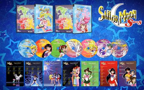 Sailor Moon Season 4 Complete Dvd English And Japanese Dubbed Etsy