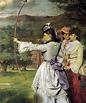 British Paintings: William Powell Frith - English Archers, 19th Century ...
