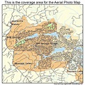 Aerial Photography Map of Hot Springs Village, AR Arkansas