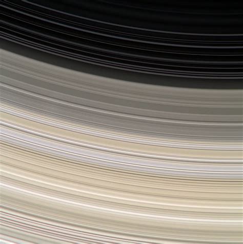Saturns Rings From Cassini Colorful Ringlets The Planetary Society