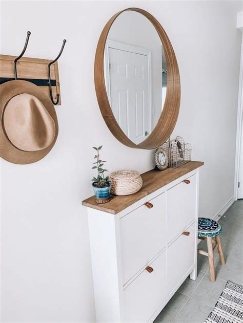 Ikea mosslanda shelves for storing and displaying your shoes in the entryway. 13 Best IKEA Entryway Hacks You Can't Miss [2020 | Ikea ...