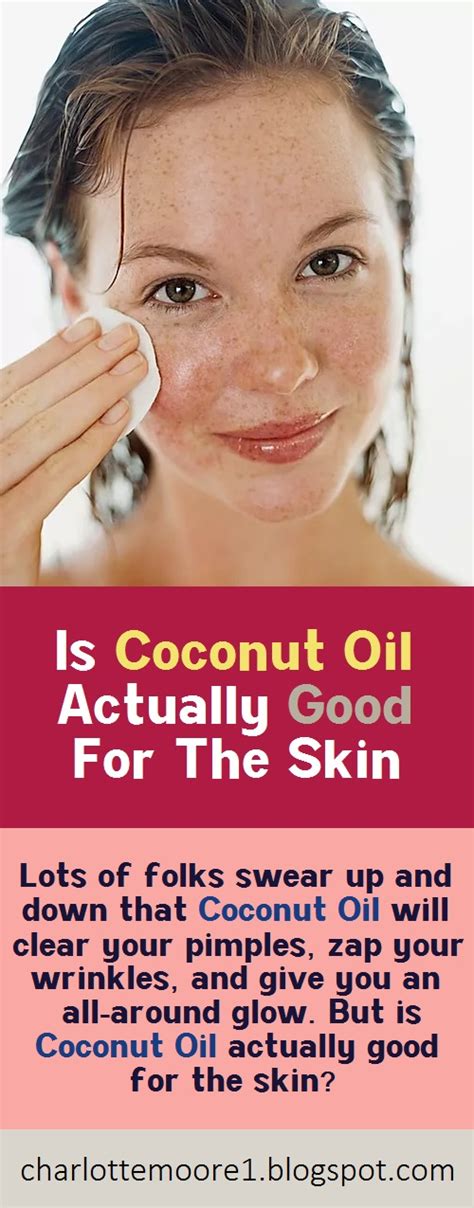 Is Coconut Oil Actually Good For The Skin Charlotte Moore
