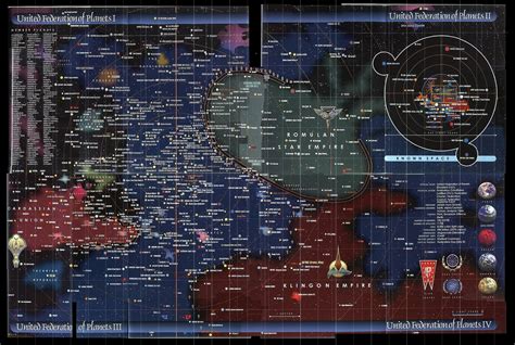 Star Map Of Federation Space From Star Trek Xpost Rcharts Os