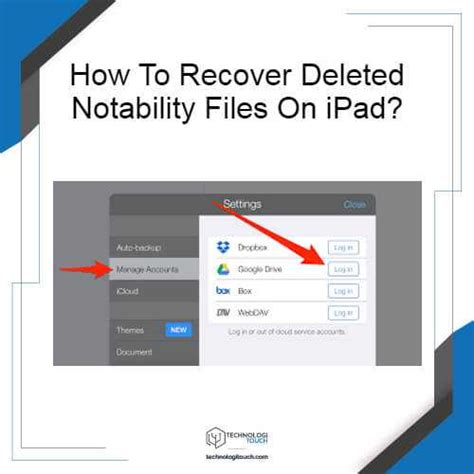 How To Recover Deleted Notability Files On Ipad Procedure