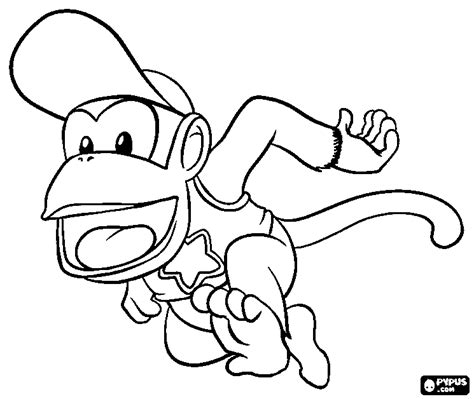 Donkey Kong Coloring Pages Coloring Pages