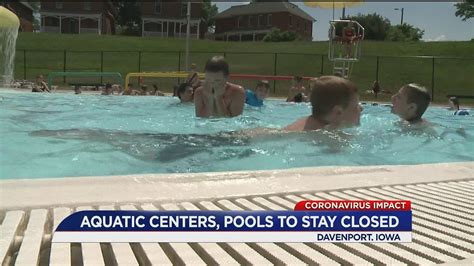 Davenport Public Pools To Remain Closed For Summer