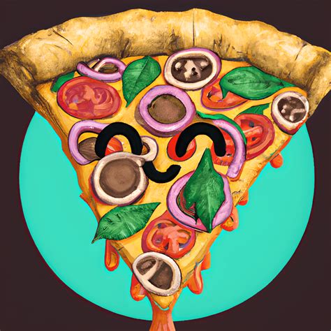 Pizza Chibi Kawaii Cartoon Graphic · Creative Fabrica