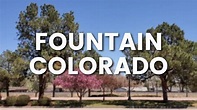 Fountain, Colorado | Driving through the Fountain Neighborhood - YouTube